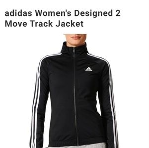 Womens Adidas zip up track jacket
